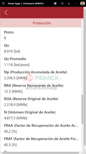 Sección Producción